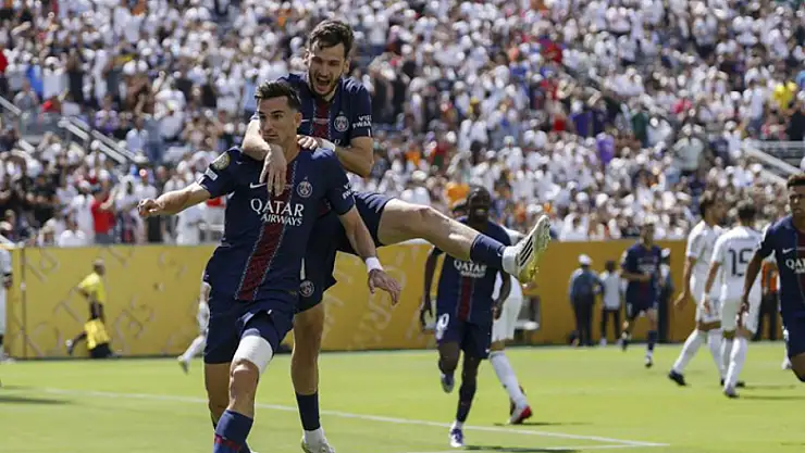 PSG, Real Madrid'i farklı geçti, final biletini aldı