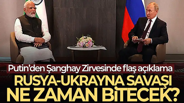 Putin: 'Tüm bunların (çatışmanın) mümkün olduğunca hızlı sona ermesi için her şeyi yapacağız'