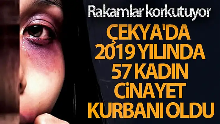 Rapora göre işlenen cinayetlerin yüzde 40'ını kadın cinayetleri oluşturuyor