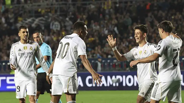 Real Madrid, Almatı'da 5 golle kazandı