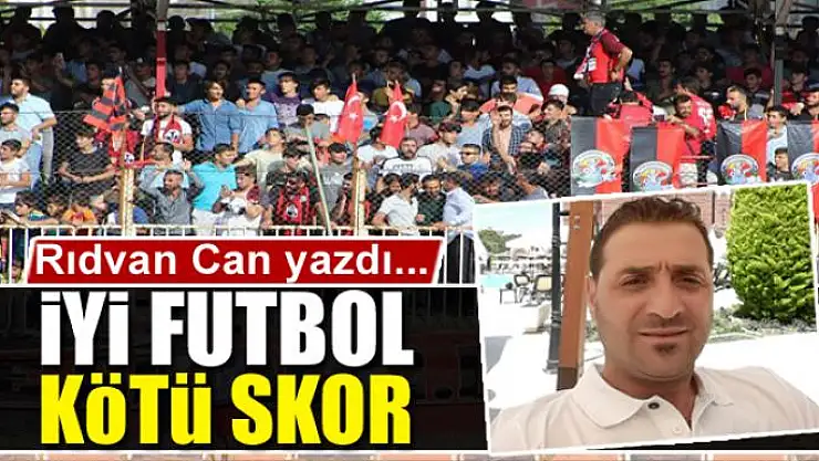 İyi futbol kötü skor