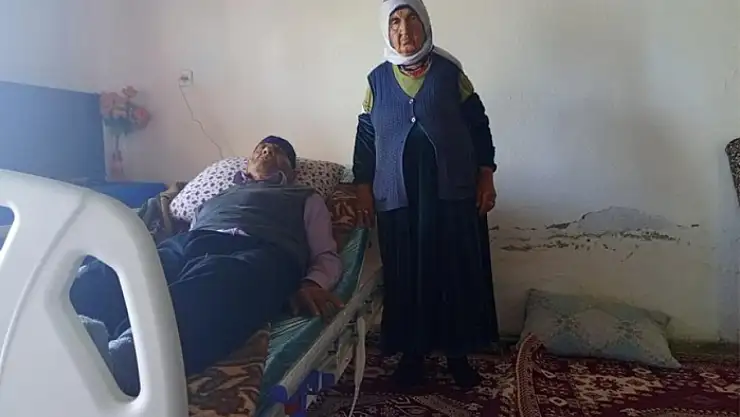 Sadi Dede hasta yatağına kavuştu