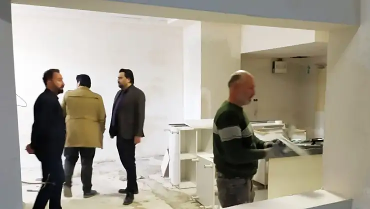 Sağlık Müdürü Tosun çalışmaları yerinde inceledi