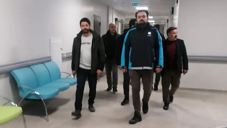 Sağlık Müdürü Tosun, Gevaş Devlet Hastanesinde incelemelerde bulundu