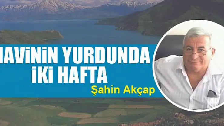 Mavinin  yurdunda iki hafta 