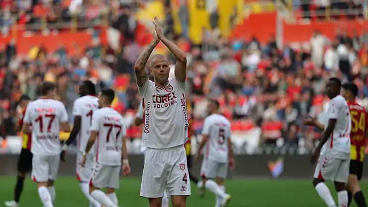 Samsunspor'un deplasman serisi sürüyor