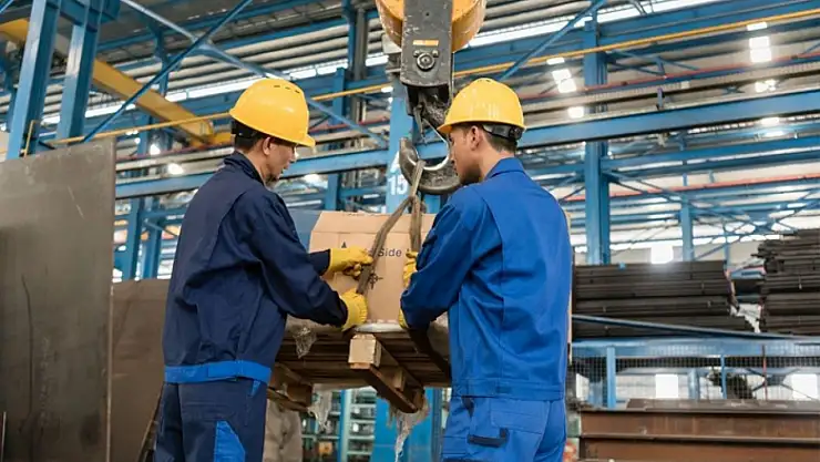 Sanayi üretimi yıllık yüzde 1,9 azaldı