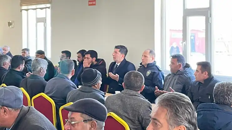 Saray Kaymakamı, Saran Şaran'ın taziyesine katıldı