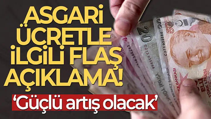 Sarıeroğlu'ndan 'asgari ücret' açıklaması!
