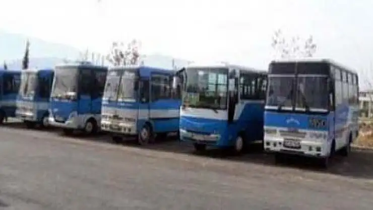 OTOBÜS SEFERLERİ DURDU