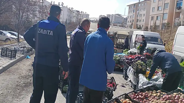 Semt pazarlarında denetim sürüyor