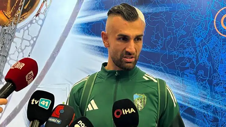 Serdar Dursun: Oyundan çıksam belki daha mantıklıydı ama arma için savaşmak istedim