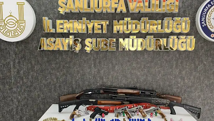 Silah ticareti operasyonu: 18 gözaltı