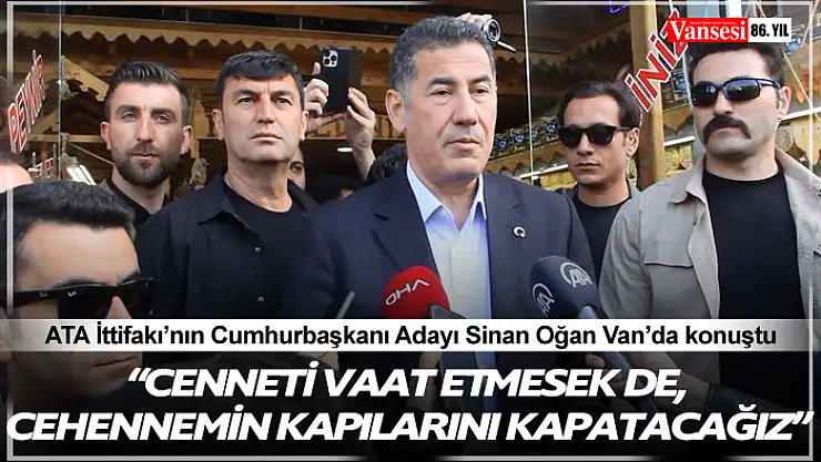 Sinan Oğan: 'İkinci tura kalamadığımız takdirde cenneti vaat etmesek de, cehennemin kapılarını kapatacağız'