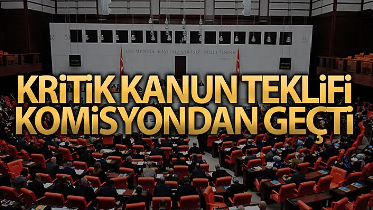 Şirketlere Kurumlar Vergisi istisnası getiren kanun teklifi, Plan ve Bütçe Komisyonu'nda kabul edildi