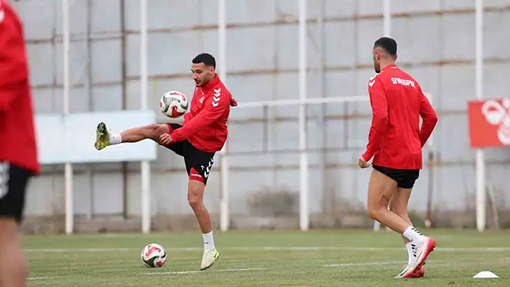 Sivasspor'da Boluspor maçı hazırlıkları başladı