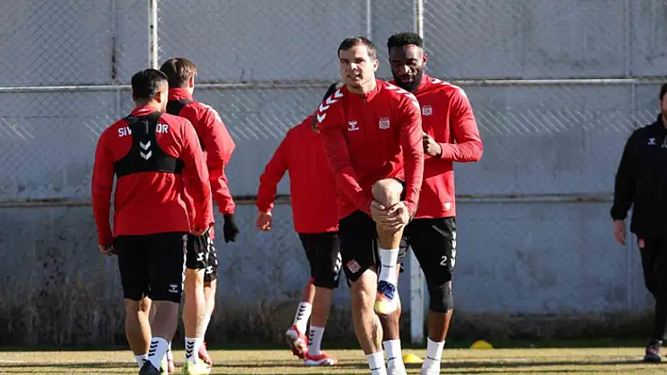 Sivasspor'da İstanbulspor maçının hazırlıkları başladı