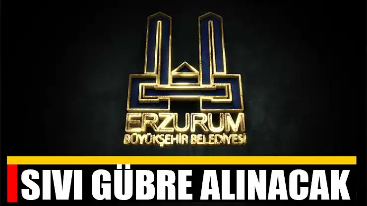 SIVI GÜBRE ALINACAK
