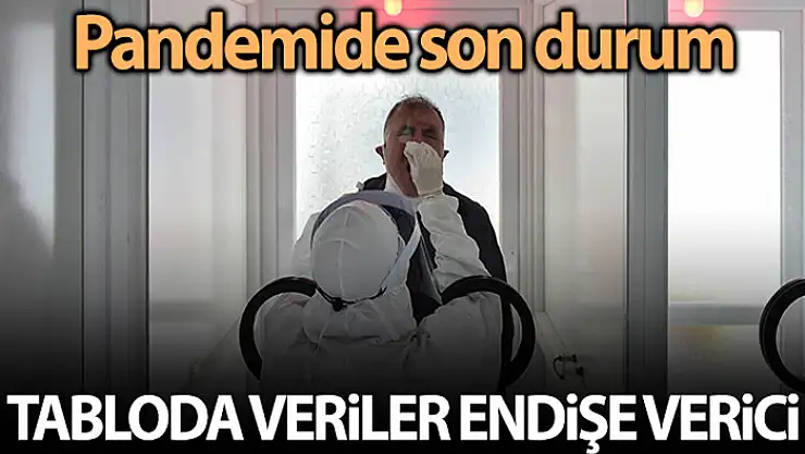 Son 24 saatte korona virüsten 188 kişi hayatını kaybetti