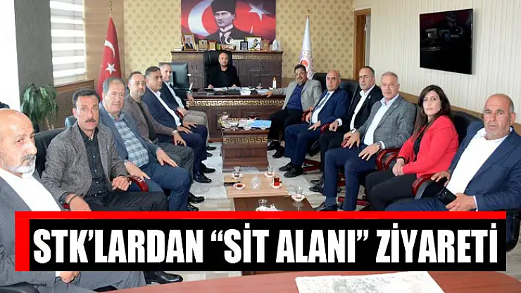 STK'lardan Van Çevre, Şehircilik ve İklim Değişikliği İl Müdürlüğü'ne Sit Alanı ziyareti