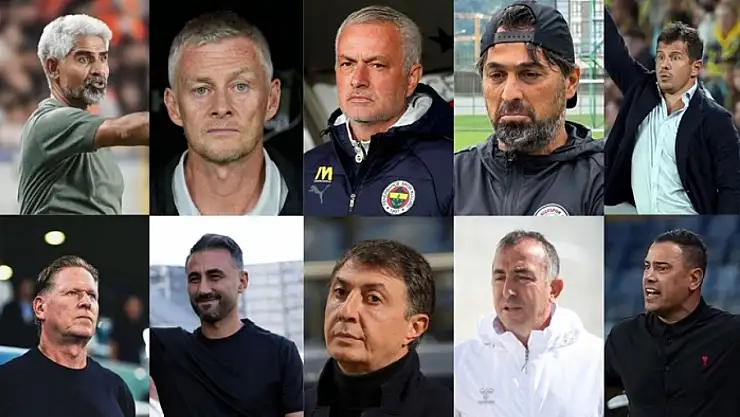 Süper Lig'de 14 haftada 12 teknik direktör değişikliği