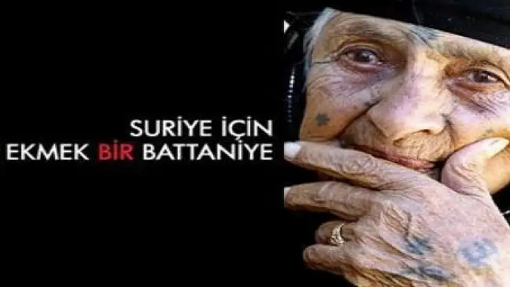 TUTUKLULARDAN SURİYE'YE YARDIM