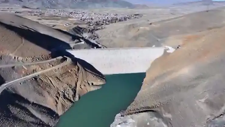 Tarım ve Orman Bakanlığı: Van Ortanca Göleti'nde su tutulmaya başlandı