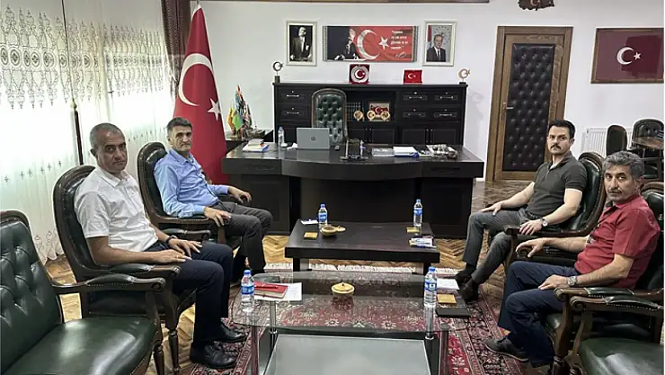 Tarım ve Orman İl Müdürü Şişman'dan Kaymakam Arslanargun'a ziyaret