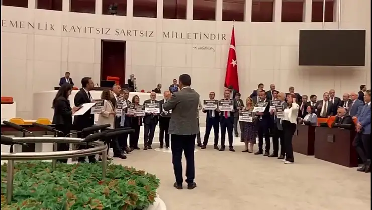 TBMM Genel Kurulu'nda arbede