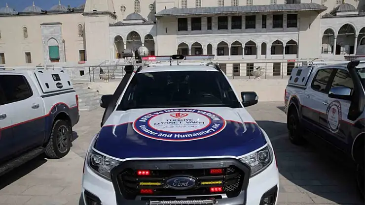 TDV mobil ikram araçlarını deprem bölgesine gönderiyor