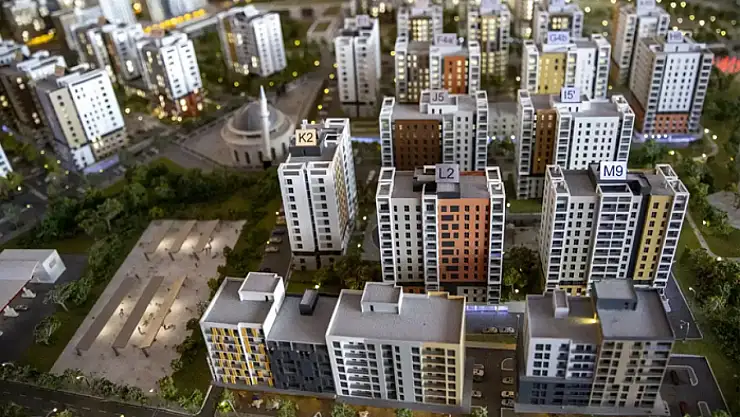Temmuz ayında 405 konut satıldı