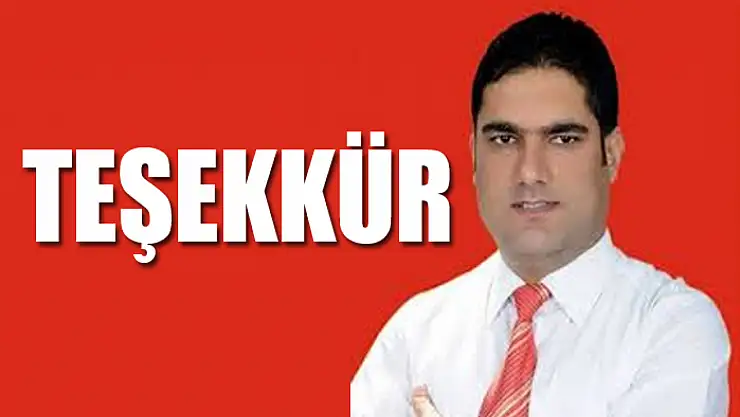 Teşekkür