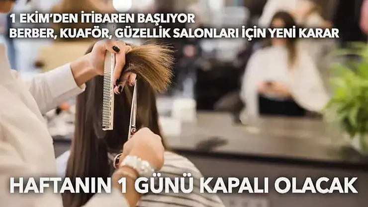 Ticaret Bakanlığı'dan yeni uygulama: 1 Ekim'den itibaren haftanın bir günü kapalı olacak