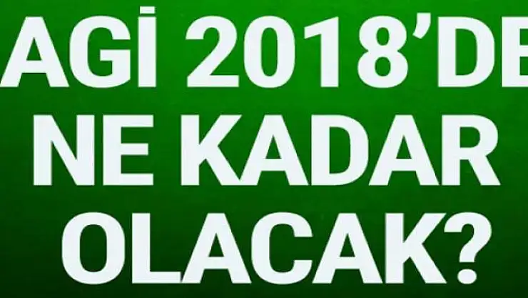 20 milyon çalışana zamlı AGİ