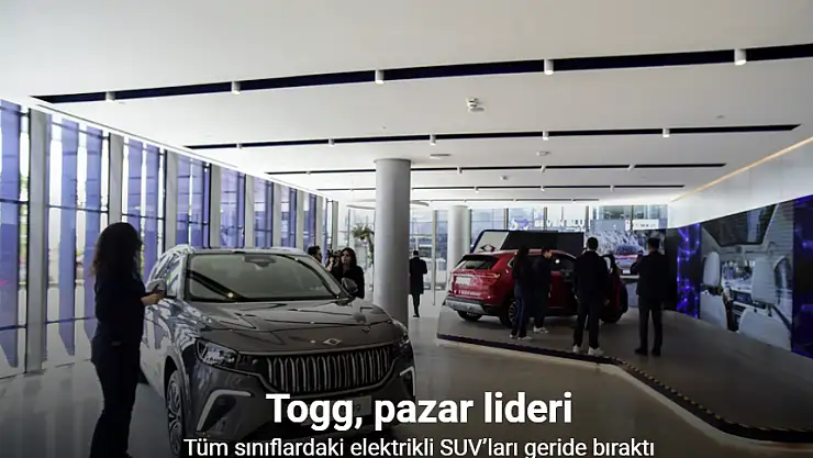 Togg, elektrikli SUV segmentinde pazar lideri