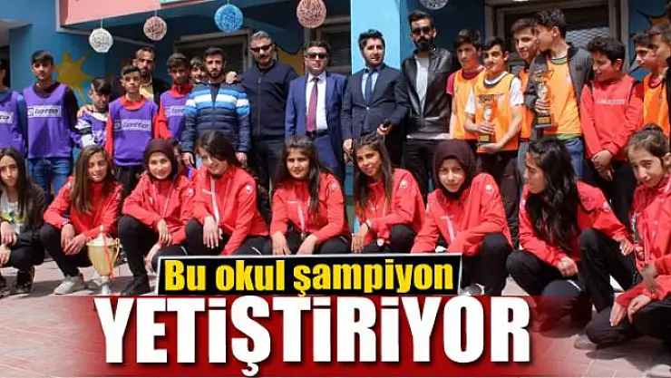 Bu okul şampiyon yetiştiriyor