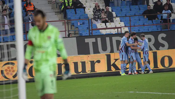 Trabzonspor sahasında kazandı