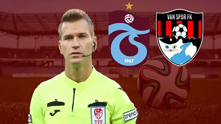 Trabzonspor, Vanspor kupa maçının hakemi belli oldu