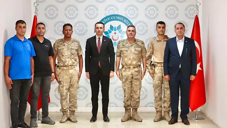 Tuğgeneral Avkıran'dan Kaymakam Bakan'a ziyaret