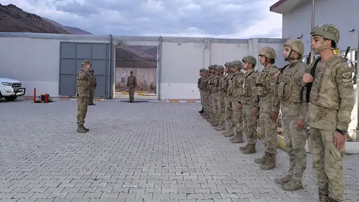 Tuğgeneral Avkıran'dan, Oğuldamı Jandarma Karakol Komutanlığı'na ziyaret