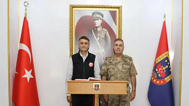 Tuğgeneral Avkıran, kurum yöneticilerini kabul etti