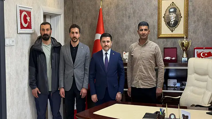 TÜGVA'dan Kaymakam Bulut'a ziyaret