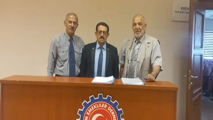 Tüm Emekliler Derneği Van Şube Başkanı Naci Şahin güven tazeledi