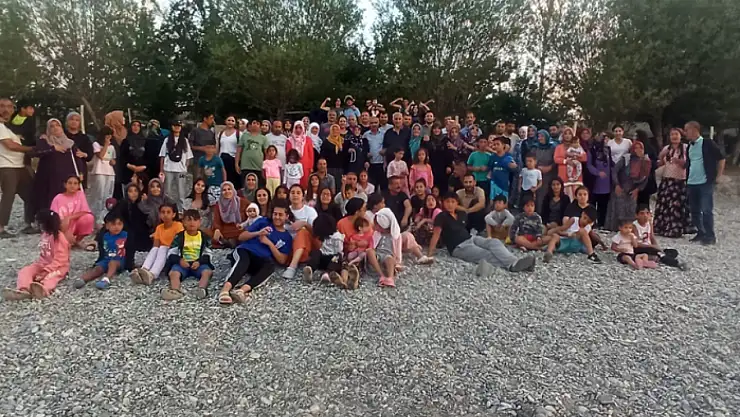 Tunçdemir ailesinin geleneksel piknik buluşması