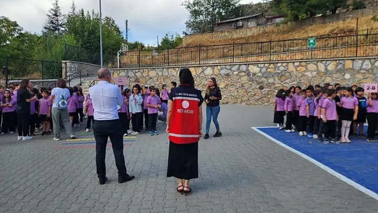 Tunceli'de afet bilinci küçük yaşta kazandırılıyor