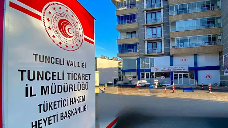 Tunceli'de tüketicilerden 1 ayda 984 bin liralık şikayet başvurusu