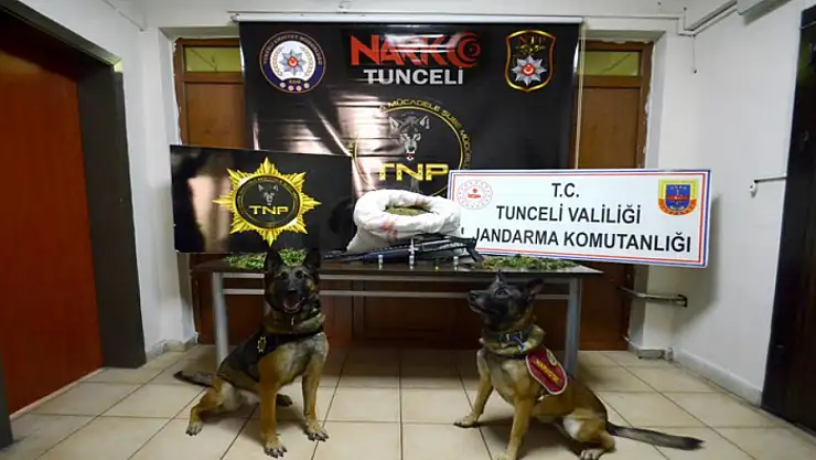 Tunceli merkezli 3 ilde uyuşturucu operasyonu