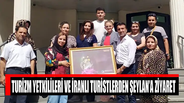 Turizm yetkilileri ve İranlı turistlerden Şeylan'a ziyaret