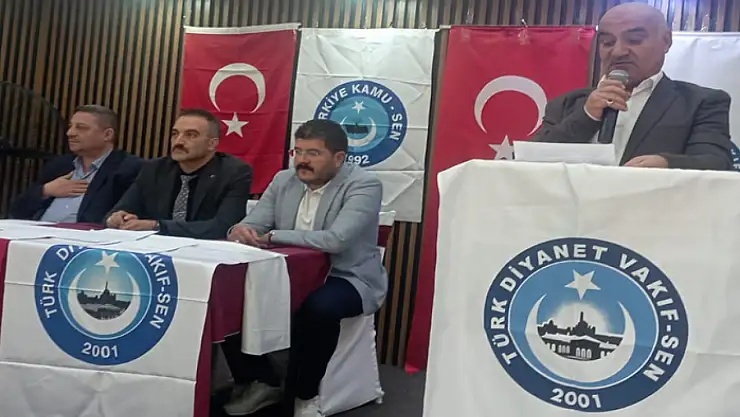 Türk Diyanet Vakıf Sen Van Şubesi genel kurulunu yaptı