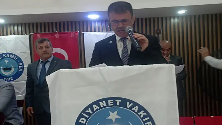 Türk Diyanet Vakıf Sen Van Şubesi genel kurulunu yaptı